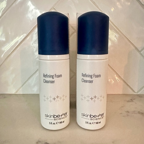 SKIN BETTER SCIENCE Refining Foam Cleansers Lot of 2 New in Box
